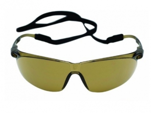 3М™ 71501-00002M Tora™ PC Защитные очки на шнурке, бронзовые, AS/AF