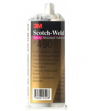 3M Scotch-Weld DP490 Двокомпонентныий епоксидний клей, чорний, 50 мл, 1 картридж