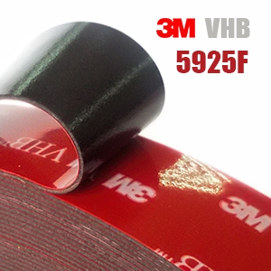3M VHB 5925F – Двусторонняя клейкая лента, толщина 0,64мм, рулон 33м
