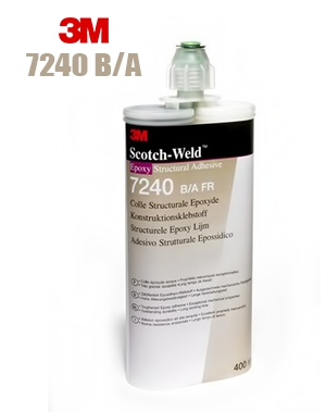3M Scotch-Weld 7240 B/A Клей эпоксидный двухкомпонентный, высокопрочный, 400мл