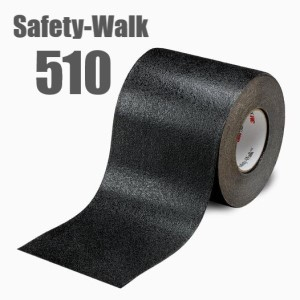 Антискользящая клейкая лента 3М 510 Safety-Walk Conformable, черная, 51мм х 18,3м