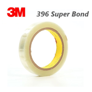 3М 396 Superbond Одностороння клейка стрічка на поліефірній основі, прозора 0,1мм х 25мм х 33м