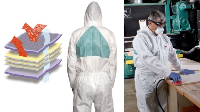 На зображенні 3M 4520 Coverall Захисний комбінезон ЗМ